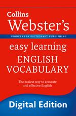 Webster’s Easy Learning English Vocabulary: Your essential guide to accurate English (Collins Webster’s Easy Learning)
