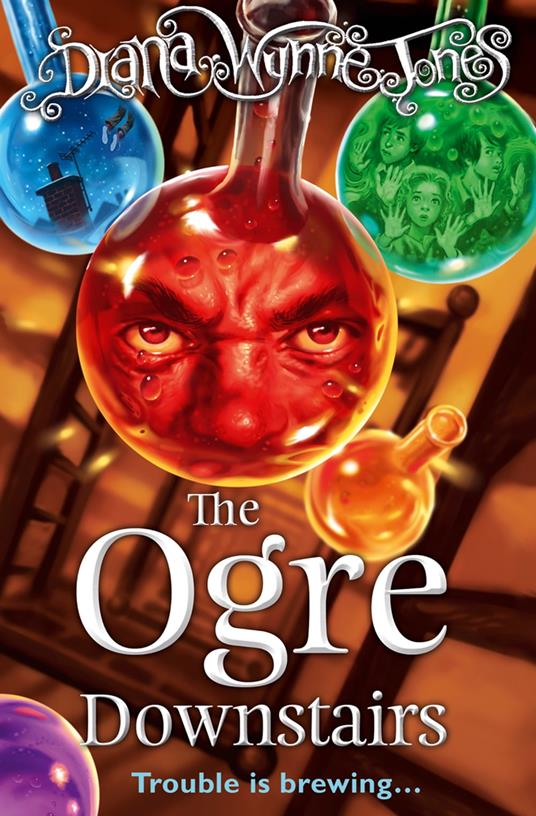 The Ogre Downstairs - Diana Wynne Jones - ebook