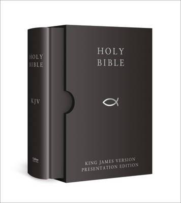 HOLY BIBLE: King James Version (KJV) Black Presentation Edition - Collins UK - cover
