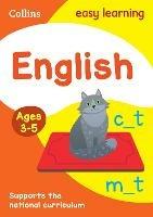 English Ages 3-5: Prepare for School with Easy Home Learning