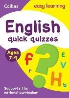 English Quick Quizzes Ages 7-9: Ideal for Home Learning