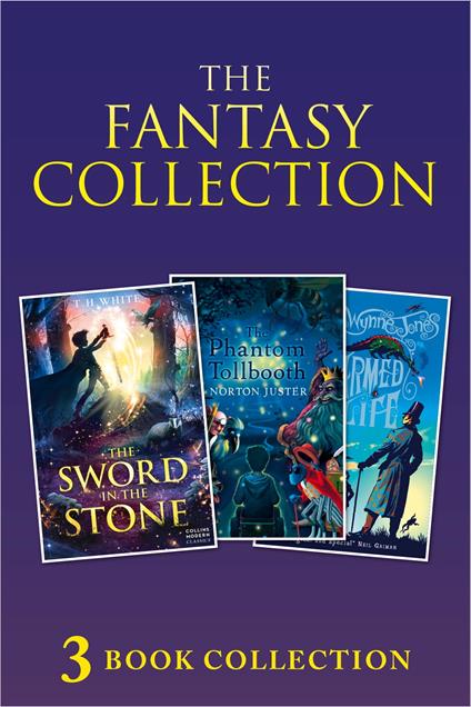 3-book Fantasy Collection - T. H. White,Norton Juster,Diana Wynne Jones - ebook