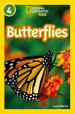 Butterflies: Level 4 - Laura Marsh,National Geographic Kids - cover