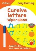 Cursive Letters Age 3-5 Wipe Clean Activity Book: Ideal for Home Learning