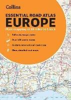 Collins Essential Road Atlas Europe: Clear and Detailed Map of Europe in Handy A4 Paperback - Collins Maps - cover