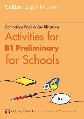Activities for B1 Preliminary for Schools - Rebecca Adlard - cover