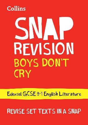Boys Don’t Cry Edexcel GCSE 9-1 English Literature Text Guide: Ideal for the 2025 and 2026 Exams - Collins GCSE - cover