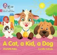 A Cat, a Kid and a Dog: Phase 2 Set 3 Blending Practice - Charlotte Raby - cover