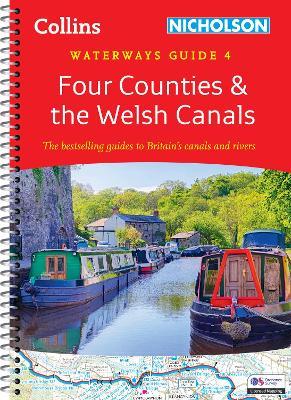 Four Counties and the Welsh Canals (4): For Everyone with an Interest in Britain’s Canals and Rivers - Nicholson Waterways Guides - cover