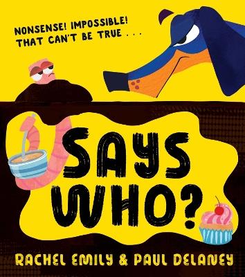 Says Who? - Rachel Emily - cover