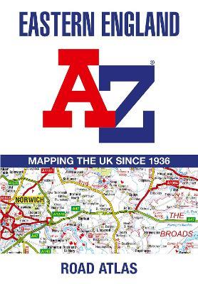 Eastern England A-Z Road Atlas - A-Z Maps - cover