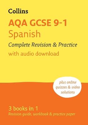 AQA GCSE 9-1 Spanish Complete Revision and Practice: Ideal for the 2026 and 2027 Exams - Collins GCSE - cover