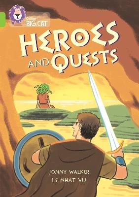 Heroes and Quests: Band 11/Lime - Jonny Walker - cover