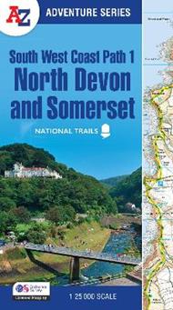 South West Coast Path 1 – North Devon & Somerset: With Ordnance Survey Mapping