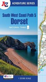 South West Coast Path 5 – Dorset: With Ordnance Survey Mapping