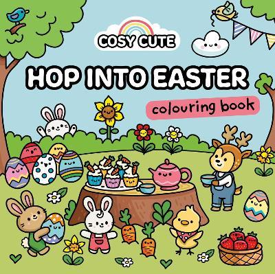 Cosy Cute Hop into Easter: Colouring Book - Farshore - cover