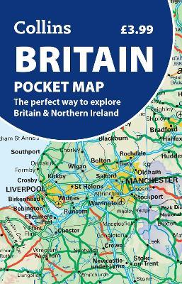 Britain Pocket Map: The Perfect Way to Explore Britain - Collins Maps - cover