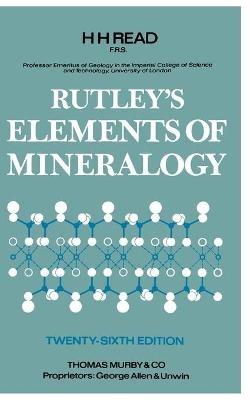 Rutley’s Elements of Mineralogy - Frank Rutley - cover