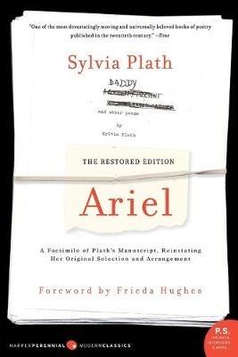 ARIEL: THE RESTORED EDITION - SYLVIA PLATH - cover