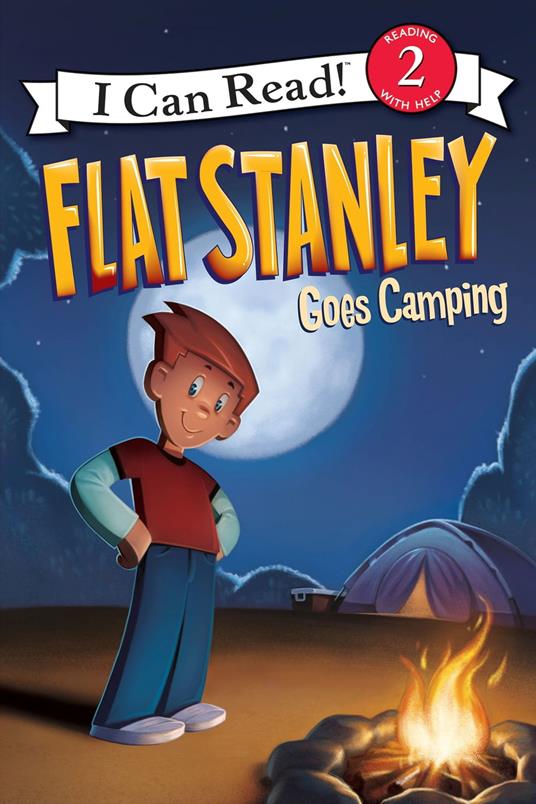 Flat Stanley Goes Camping - Jeff Brown,Macky Pamintuan - ebook