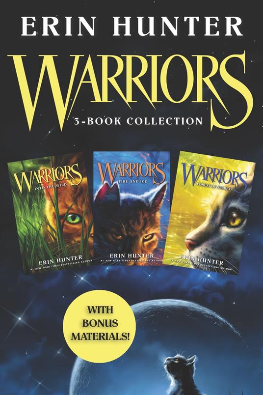 Warriors 3-Book Collection with Bonus Material - Erin Hunter - ebook