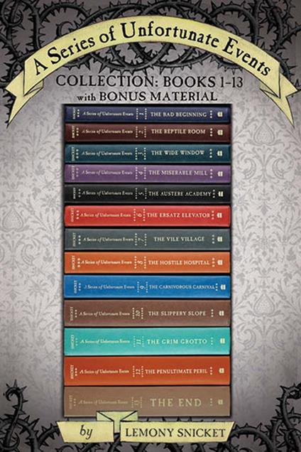 A Series of Unfortunate Events Complete Collection: Books 1-13 - Lemony Snicket,Brett Helquist - ebook