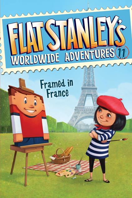 Flat Stanley's Worldwide Adventures #11: Framed in France - Jeff Brown,Macky Pamintuan - ebook