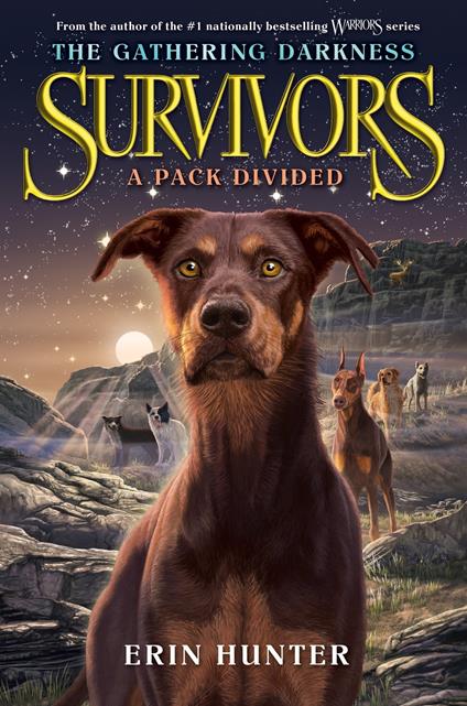 Survivors: The Gathering Darkness #1: A Pack Divided - Erin Hunter,Julia Green,Laszlo Kubinyi - ebook