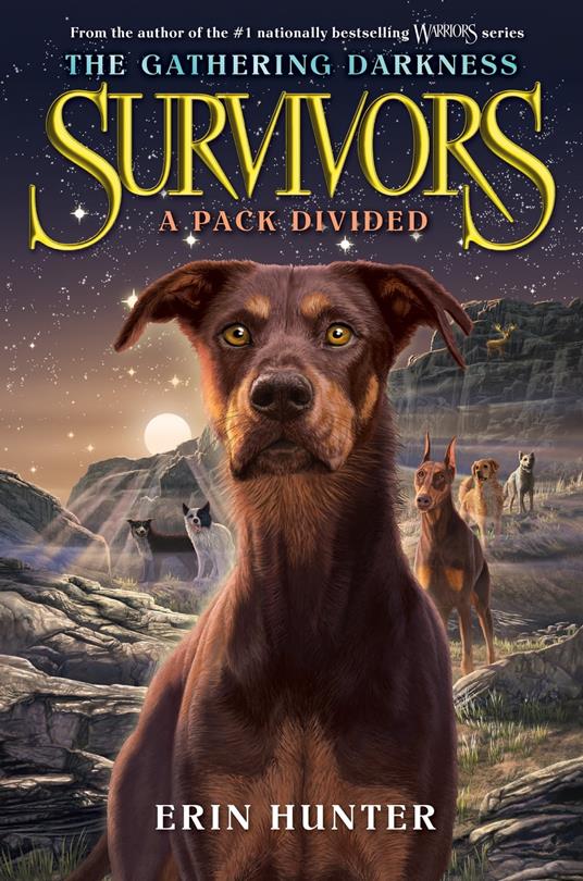 Survivors: The Gathering Darkness #1: A Pack Divided - Erin Hunter,Julia Green,Laszlo Kubinyi - ebook
