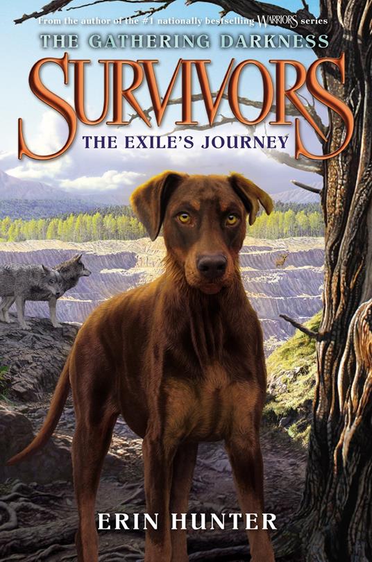 Survivors: The Gathering Darkness #5: The Exile's Journey - Erin Hunter,Julia Green,Laszlo Kubinyi - ebook