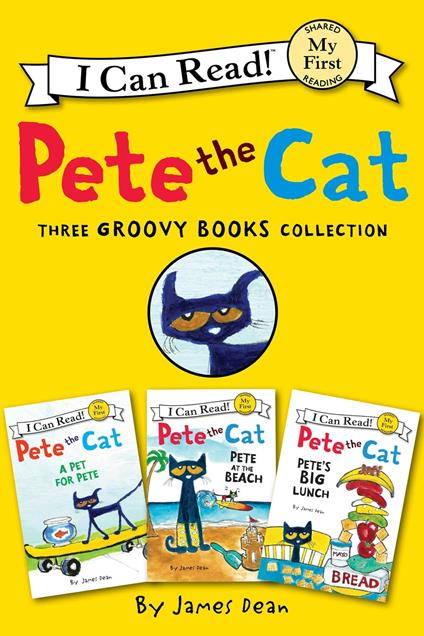Pete the Cat: Three Groovy Books Collection - James Dean - ebook