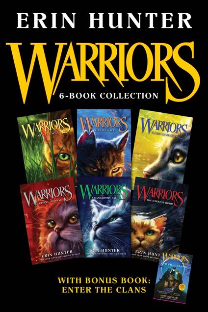 Warriors 6-Book Collection with Bonus Book: Enter the Clans - Erin Hunter - ebook