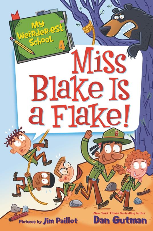My Weirder-est School #4: Miss Blake Is a Flake! - Dan Gutman,Jim Paillot - ebook