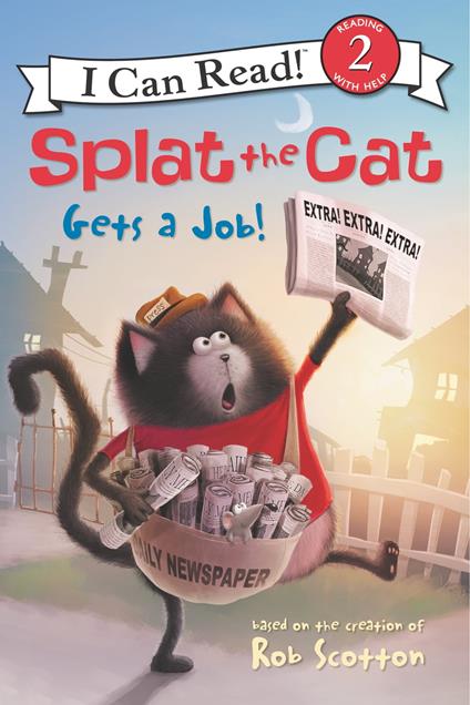 Splat the Cat Gets a Job! - Rob Scotton - ebook