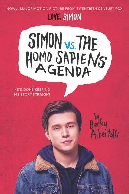 SIMON VS THE HOMO SAPIENS AGENDA FILM - BECKY ALBERTALLI - cover