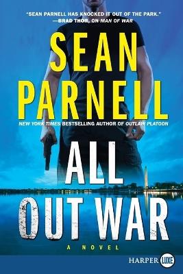 All Out War [Large Print] - Sean Parnell - cover