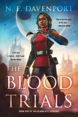 The Blood Trials - N E Davenport - cover
