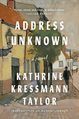Address Unknown - Kathrine Kressmann Taylor - cover