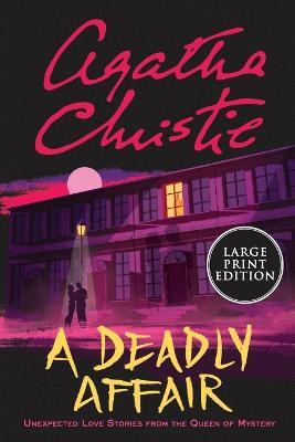 A Deadly Affair - Agatha Christie - cover