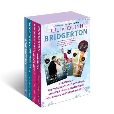 Bridgerton Boxed Set: The Duke And I/The Viscount Who Loved Me/An Offer  From A Gentleman/Romancing Mister Bridgerton - Julia Quinn - Libro in  lingua inglese - HarperCollins Publishers Inc - Bridgertons
