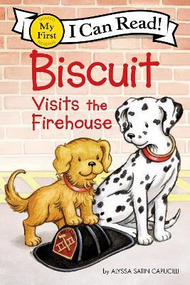 Biscuit Visits The Firehouse - Alyssa Satin Capucilli - cover