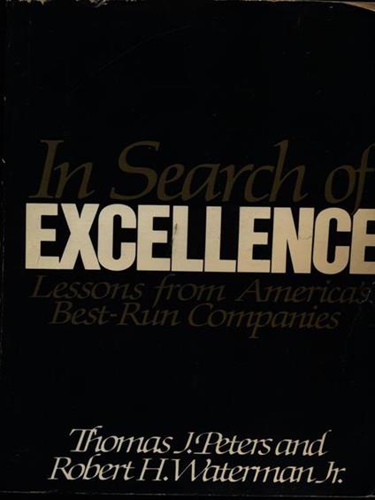 In search of excellence - Elizabeth Peters - copertina