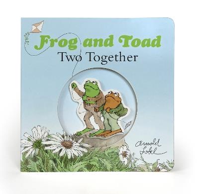 Frog and Toad: Two Together: Original Board Book with Cut-Out Cover and Raised Element From the Classic Animal Friendship and Adventure Series [ages 0-4] - Arnold Lobel - cover