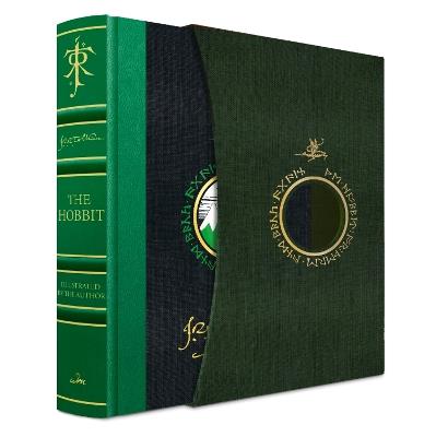 The Hobbit Deluxe Illustrated by the Author: Special Edition - J R R Tolkien - cover
