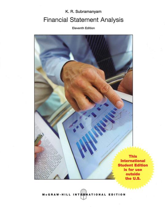 Financial statement analysis - K. R. Subramanyam - copertina