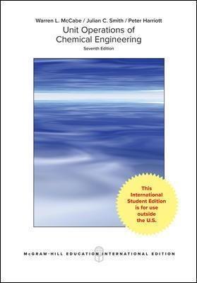 Unit Operations of Chemical Engineering (Int'l Ed) - Warren McCabe,Julian Smith,Peter Harriott - cover