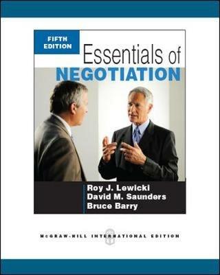 Essentials of negotiation - Roy J. Lewicki - copertina