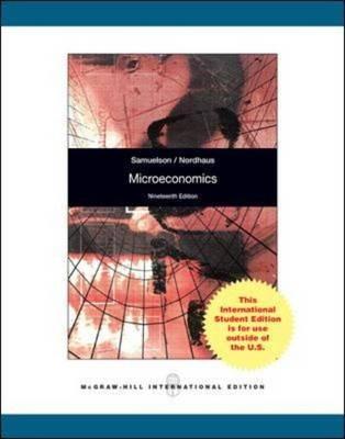 Microeconomics - Paul A. Samuelson,William D. Nordhaus - cover
