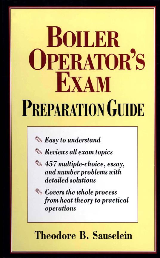 Boiler Operator's Exam Prep Guide (PB)