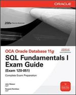 Oca Oracle database 11 advanced system administration exam guide. Con CD-ROM